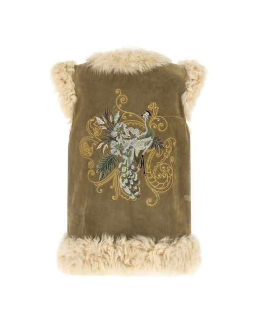 Etro Natural Waistcoats