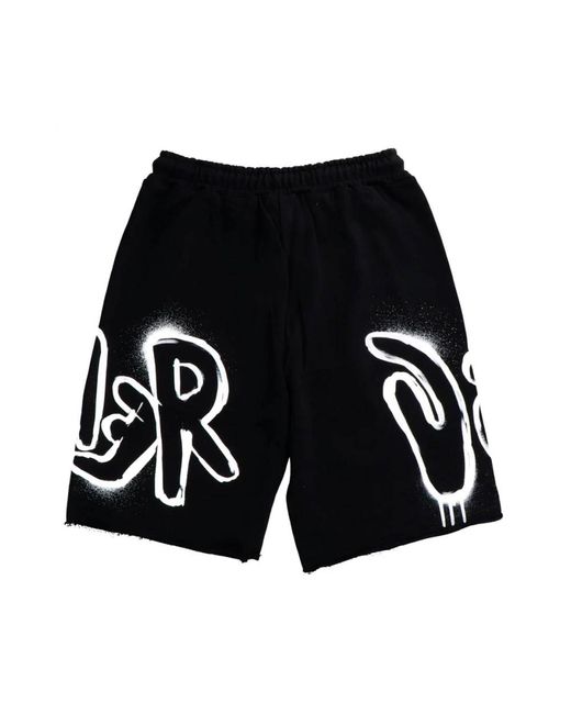 DISCLAIMER Bermuda shorts in Black für Herren