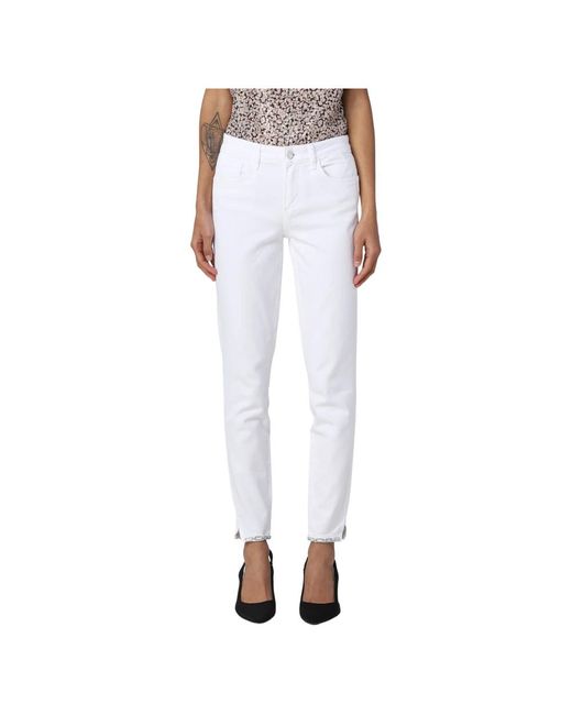 Liu Jo White B.up SK. Sweet Reg. W. Skinny Jeans