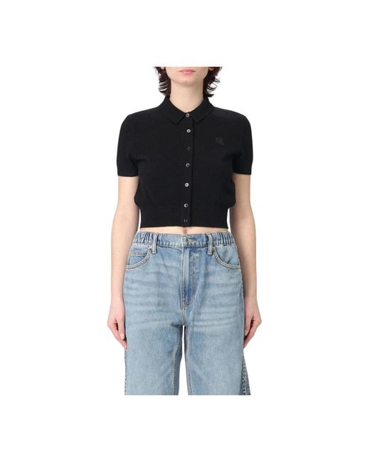 Cardigans di T By Alexander Wang in Black