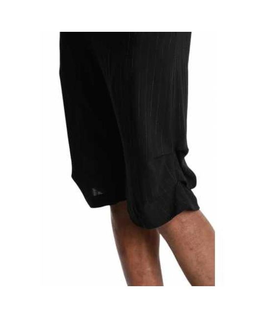 LA HAINE INSIDE US Black Casual Shorts for men