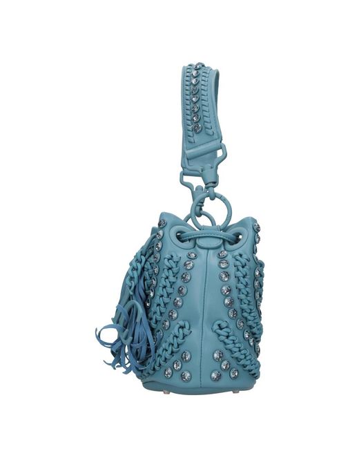La Carrie Blue Bucket Bags