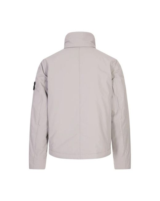 Stone Island Gray Light Jackets for men