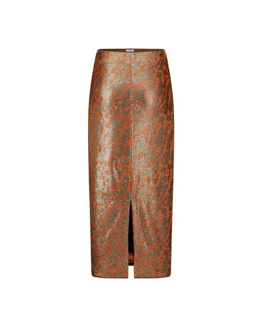 Riani Brown Midi Skirts