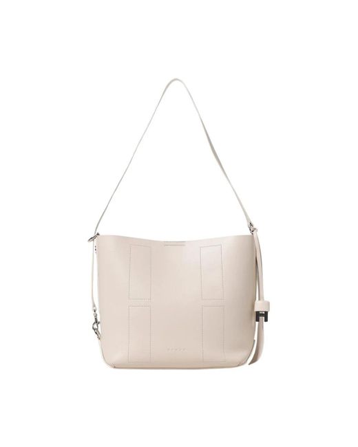 Hogan Natural Shoulder Bags