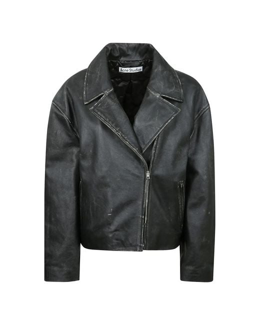 Acne Light Jackets in het Black