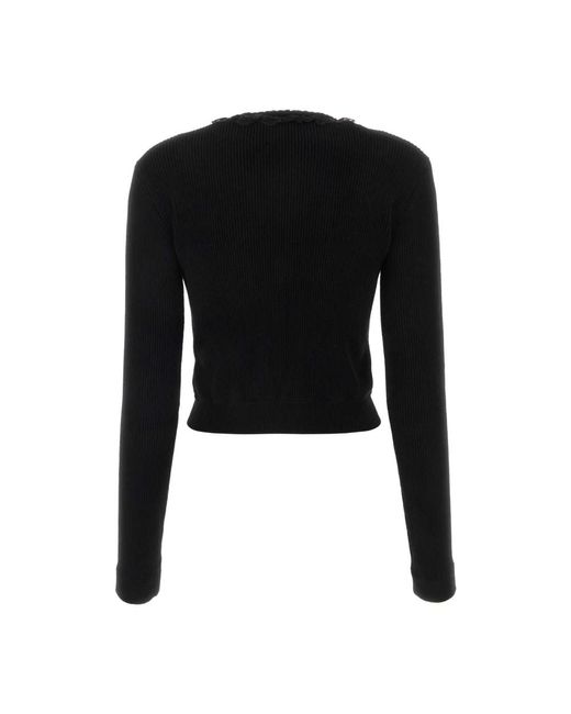 Alessandra Rich Black Cardigans