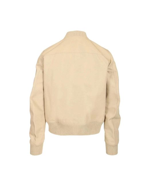 Rick Owens Heizer Flight Jacket in het Natural voor heren