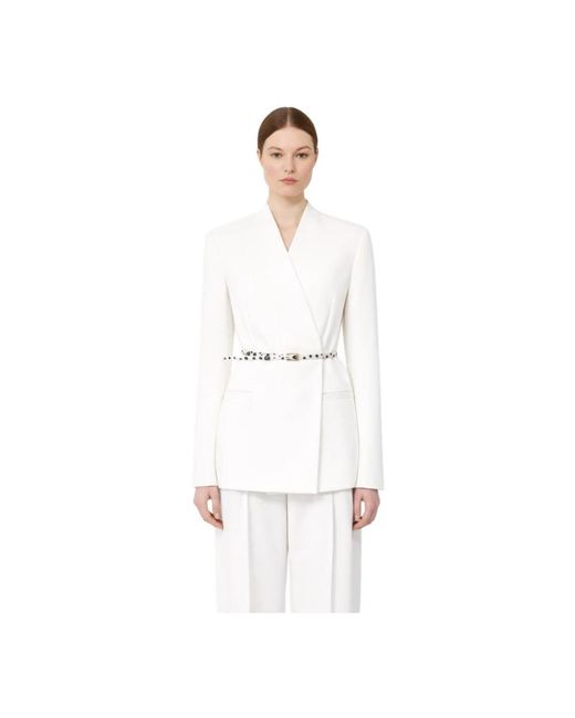 Blazers Max Mara de color White