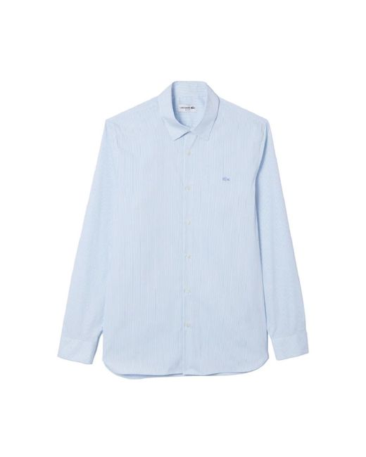 Lacoste Blue Casual Shirts for men