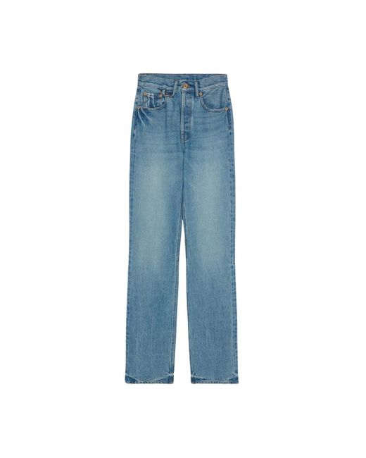 Jacquemus Straight Jeans in het Blue