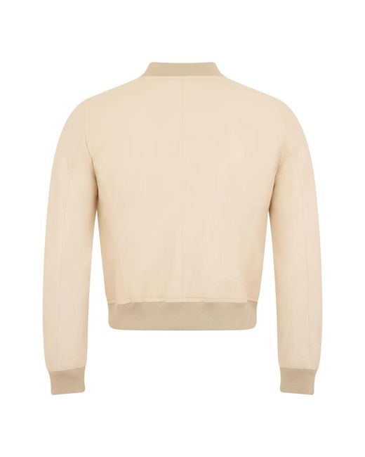 Moorer Natural Bomber Jackets