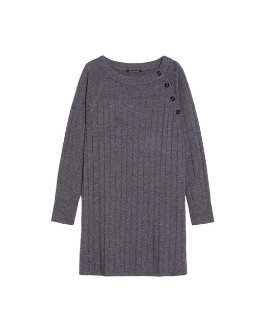 Pennyblack Gray Knitted Dresses
