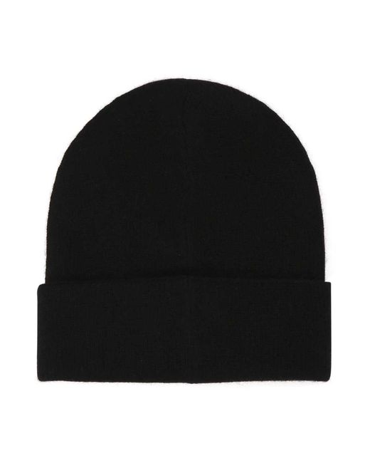 McQueen Accessoires ,Zwart ,Kasjmier Kasjmier Zwarte Beanie Hoed in het Black voor heren