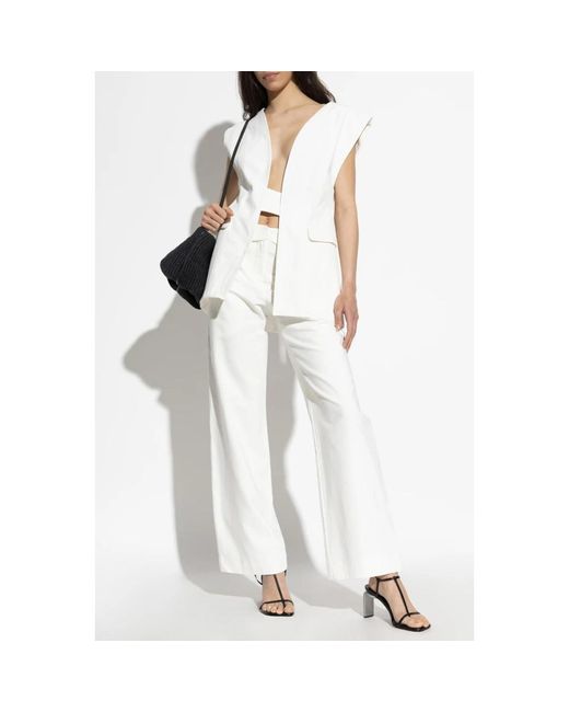 IRO Jassen ,Wit ,Katoen Bessy Vest in het White