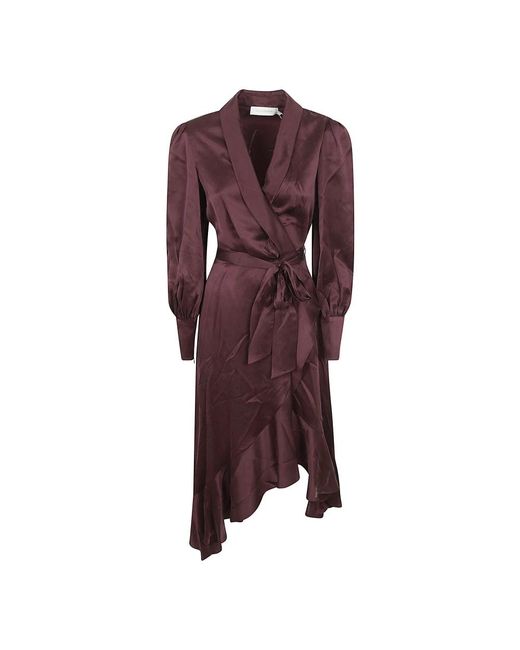 Zimmermann Brown Wrap Dresses