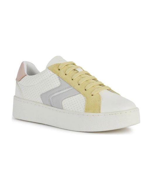 Geox White Sneakers