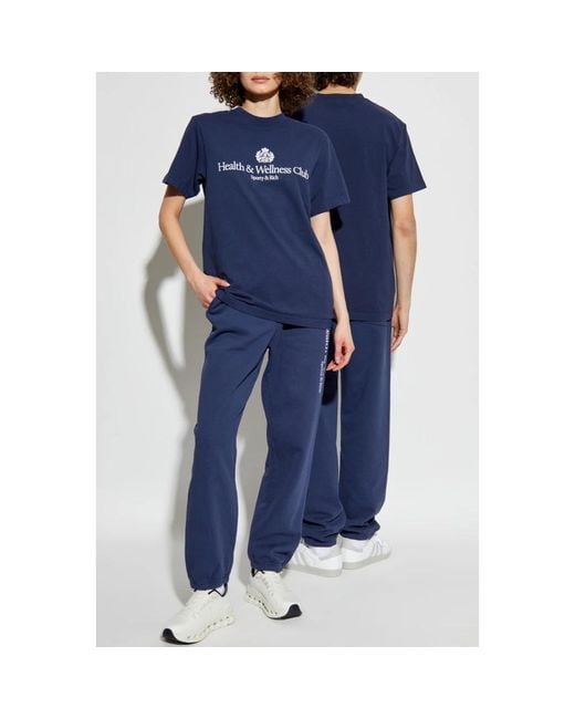 Sweatpants di Sporty & Rich in Blue