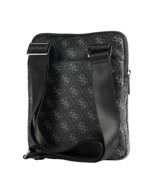 Guess Black Messenger Bags for men