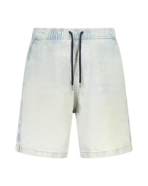 Guess Korte Broeken ,Blauw ,Bermuda in het Blue voor heren