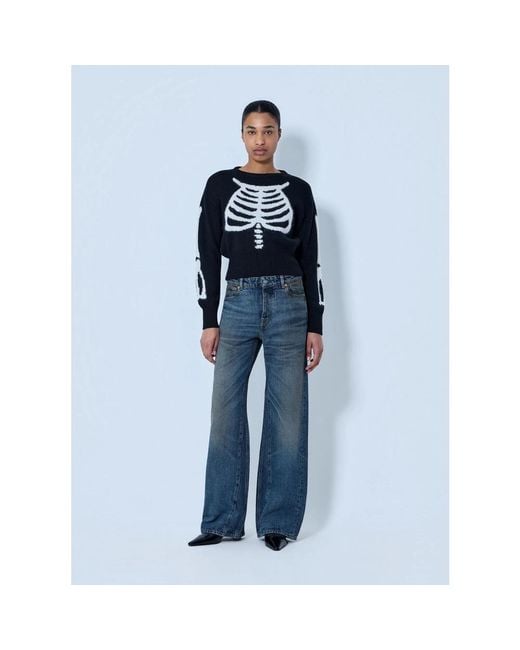 VAQUERA Blue Round-Neck Knitwear