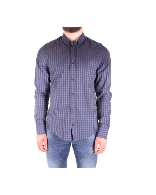 Dondup Overhemden ,Blauw ,Casual Shirt in het Blue voor heren