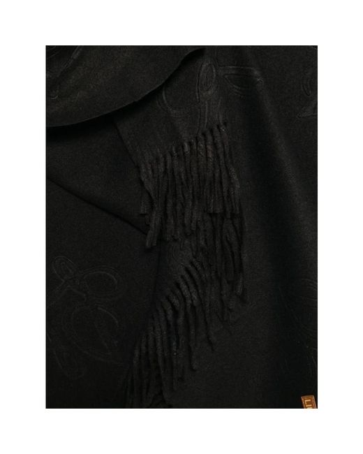 Liu Jo Black Winter Scarves