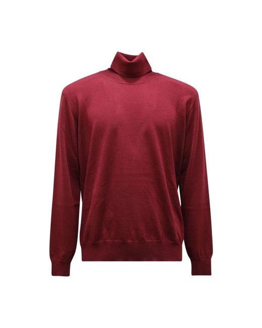 Altea Turtlenecks in het Red voor heren