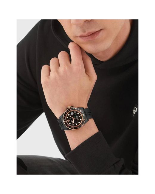 Philipp Plein Black Watches for men