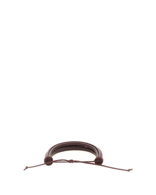 Saint Laurent Red Bracelets