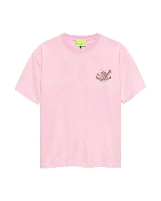 New Amsterdam Surf Association Pink T-Shirts for men