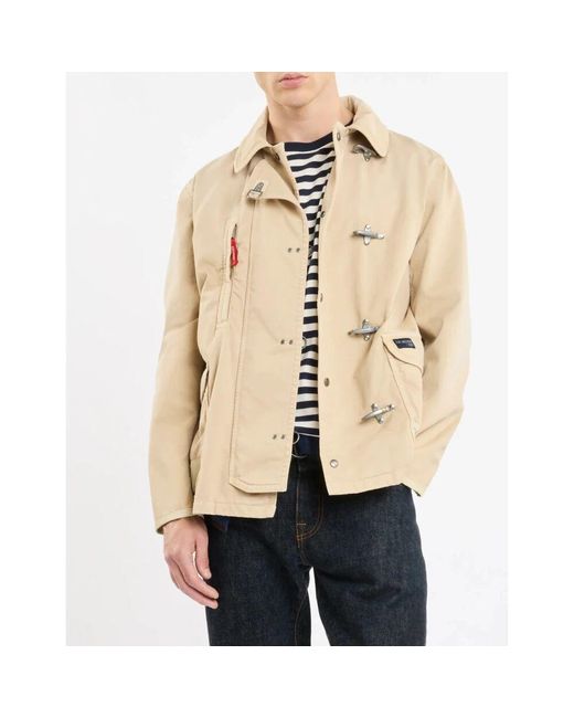 Light Jackets di Fay in Natural da Uomo