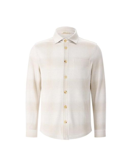 Maurizio Baldassari White Casual Shirts for men