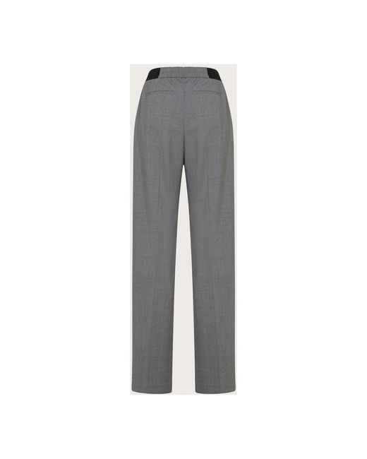 Seventy Gray Straight Trousers