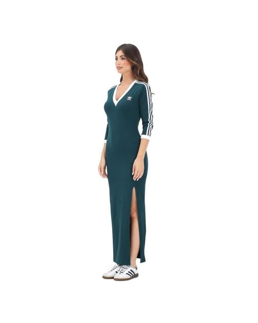 Maxi Dresses di Adidas Originals in Blue