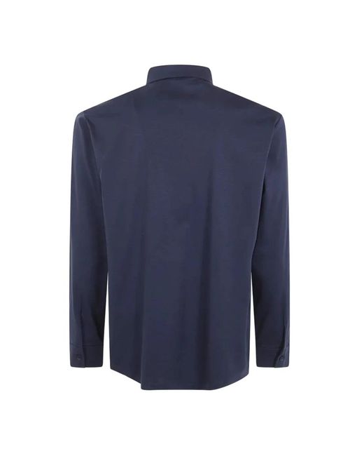 People Of Shibuya Blue Formal Shirts for men