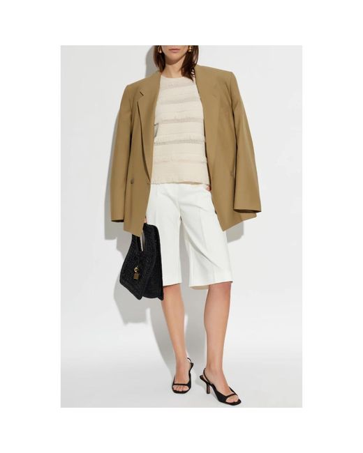 Max Mara Garza Top in het Natural