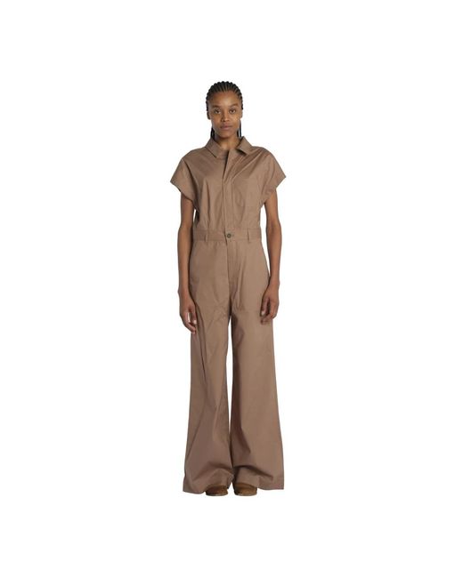 Jumpsuits Nine:inthe:morning de color Brown