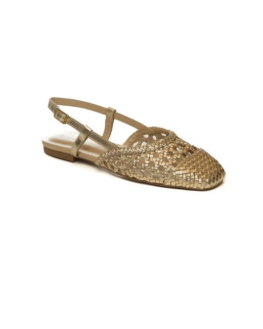 Unisa Natural Ballerina Shoes