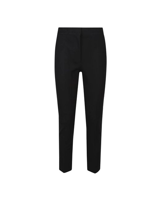 【送料&関税込】Max Mara Studio Ananas Slim Fit Tailored Tro Max Mara Slim-Fit Trousers in Black | Lyst