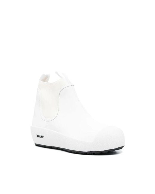 Bally White Ankle boots