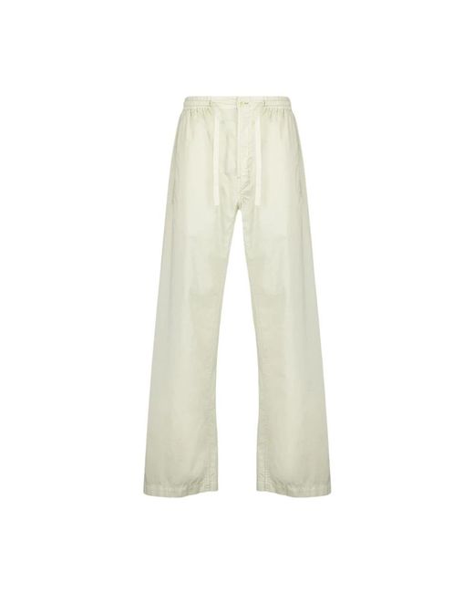 Lemaire Natural Wide Trousers for men