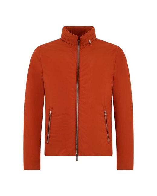Moorer Orange Light Jackets for men