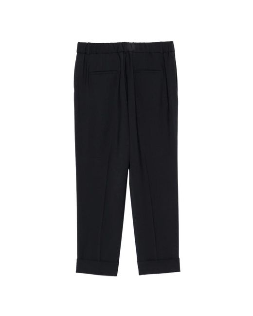 Peserico Blue Straight Trousers