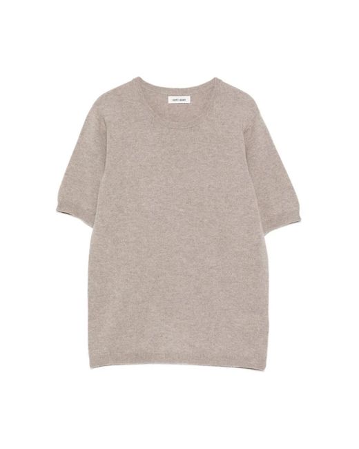 Soft Goat Gray Cashmere Knitwear