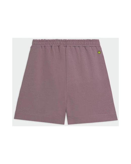 Barrow Iconic Bermuda Shorts in het Purple voor heren