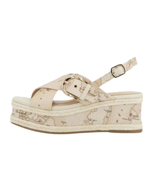 Alviero Martini 1A Classe Metallic Wedges