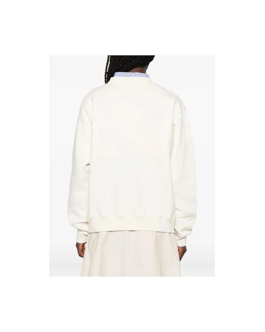 Sporty & Rich White Sweatshirts