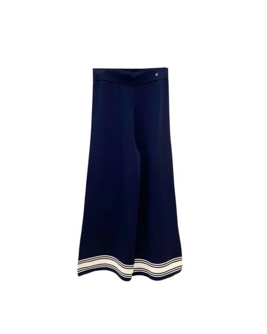 Carolina Herrera Blue Maxi Skirts