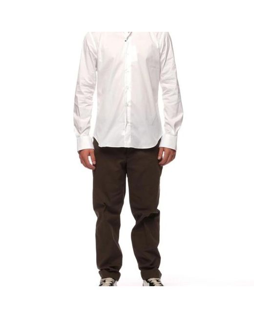 Xacus White Formal Shirts for men
